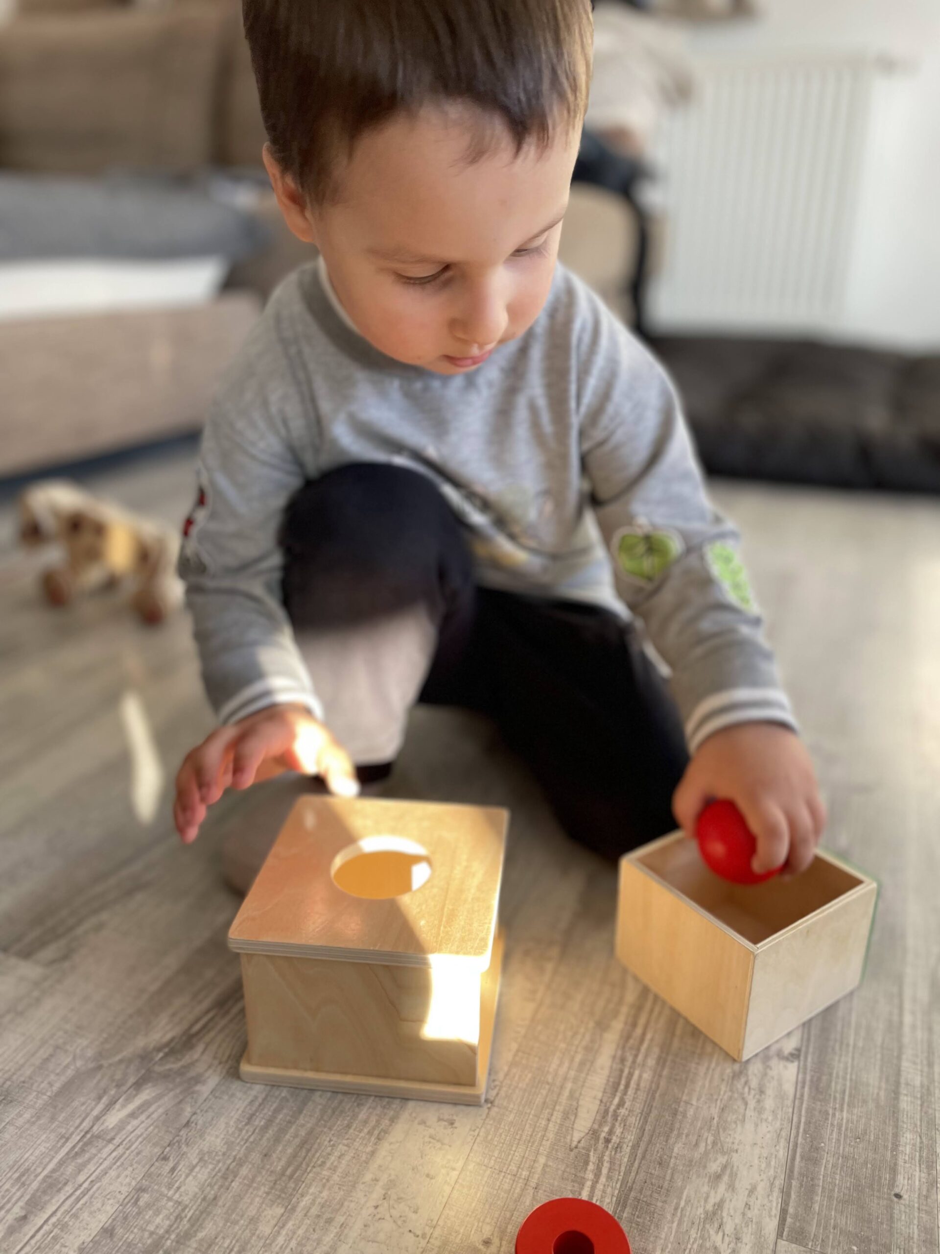 Zaboj s predalom in kroglo 3 Zaboj s predalom in kroglo - slika 3